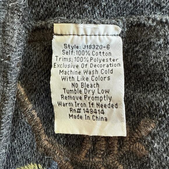 JOHNNY WAS Renata Raglan Sweatshirt Size Small - Picture 5 of 8